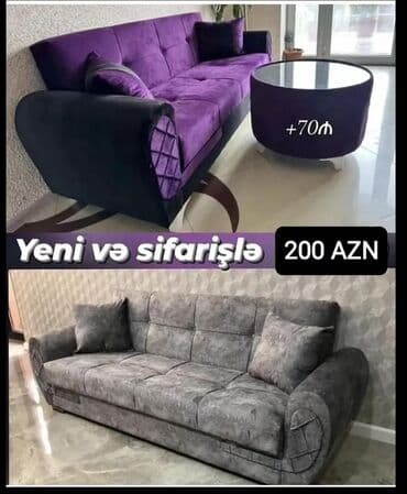 Divan, Qonaq otağı üçün, Parça, Bazalı, Açılan