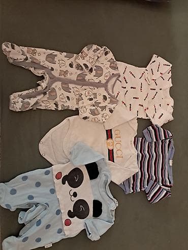 Uşaq geyimləri dəsti HAMSI BİRGƏ 10 AZN – müxtəlif ölçülərdə körpə və