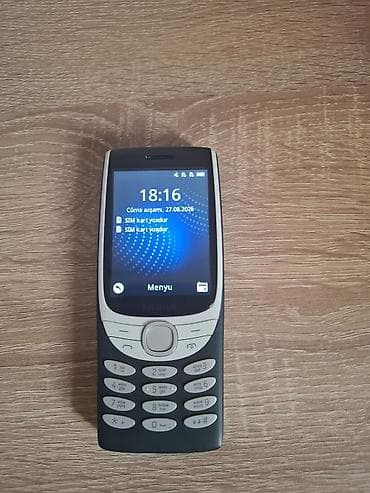 Mobil telefon və aksesuarlar: Nokia < 2 GB Memory Capacity, rəng - Boz, Düyməli — 3