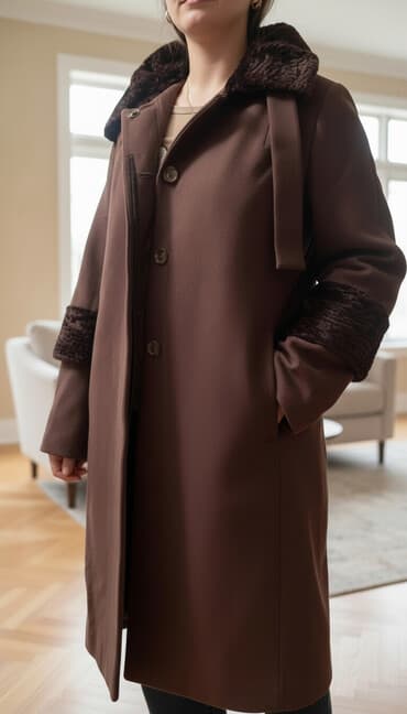Palto, rəng - Qəhvəyi lalafo.az -da Palto, rəng - Qəhvəyi