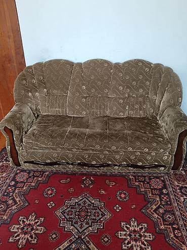 kuxnya mebeli: Divan, Açılmayan, Vеlur parça, Çatdırılma yoxdur — 1