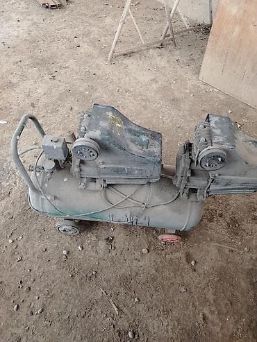 İki başlı hava kompressoru - Güclü iki silindr/başlıq quruluşu: eyni