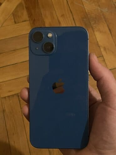 Video oyunlar və konsollar: IPhone 13, 128 GB, Mavi, Barmaq izi, Simsiz şarj, Face ID — 1