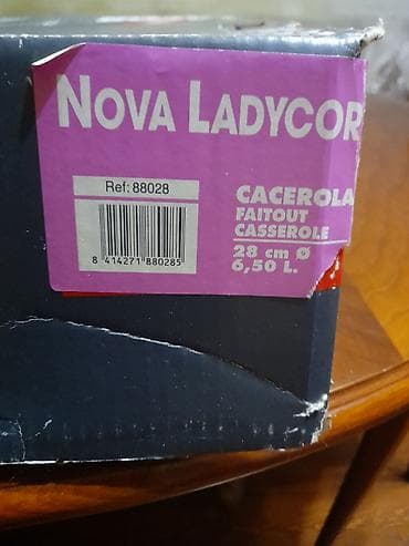 polad tava: Tava, rəng - Gümüşü, Paslanmayan polad, 28 sm, Lacor — 4