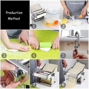 kartof kesen: Əriştə kəsən Erişte kesen 🔹️Əriştə makaron maşını 🔹️Bu maşınla həm — 2