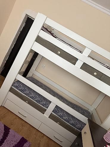 asılqan az: Oğlan və qız üçün, Yeni, Çarpayı, Matras ilə, Siyirməli, Laminat — 2