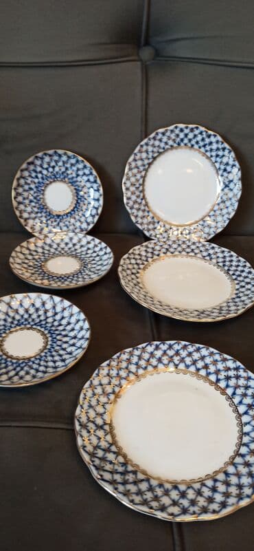 təbii gül: Antik kolleksiya seti – dekorativ və çay mədəniyyəti əşyaları - — 7