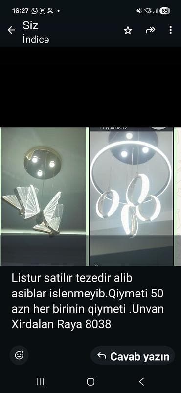 Led Çılçıraq, 4 və daha çox lampa, Metal lalafo.az -da Led Çılçıraq, 4 və daha çox lampa, Metal