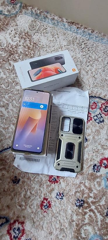 tv box smart: Redmi Note 12 Pro, 256 GB, rəng - Qara, Sənədlərlə — 1