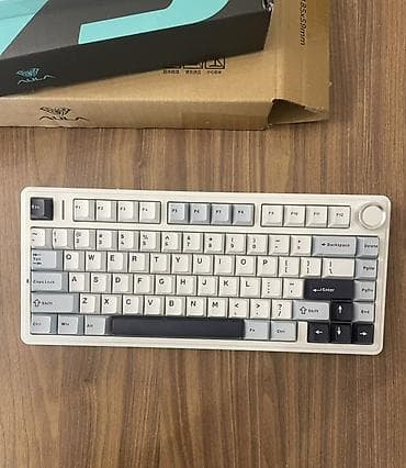 Modemlər və şəbəkə avadanlıqları: AULA F75 mexaniki klaviatura - 75% lay‑out (84 düymə) – yığıcam — 3