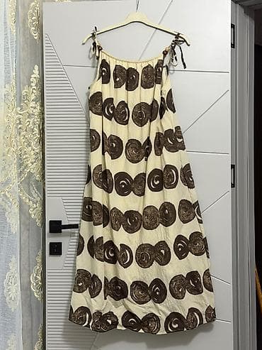 Bohem üslubunda uzun yay paltarı - Model: A-şaquli, geniş kəsim - — 1