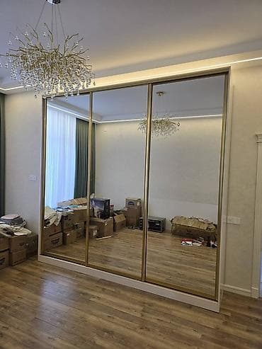 divar refleri: Düz dolab, Yataq otağı üçün, Qarderob, Kupe, Korpuslu, 2 qapılı — 1