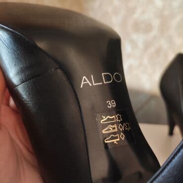 женские бирюзовые туфли: Tuflilər, Ölçü: 39, rəng - Qara, Yeni — 3