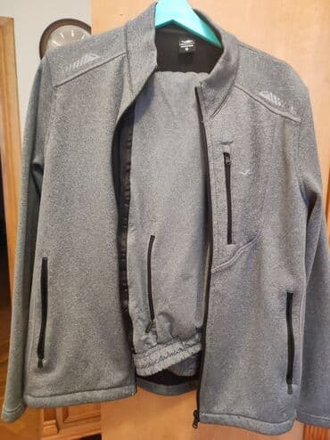 idman kişi şortları: İdman dəsti, M, rəng - Boz — 1