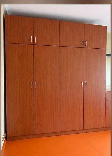 Xanim🥰 DOLAB Əla vəziyyətdə 4 qapılı asılqan polkalı Ölcü 2.60