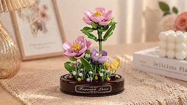 KEDONGLE “Forever Love” Mini konstruksiya dəsti – dekorativ gül — 3