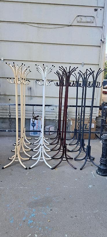 asilqanlar: Metall asqılıq (paltar asılqanı) – sərbəst dayanan model - Material — 1