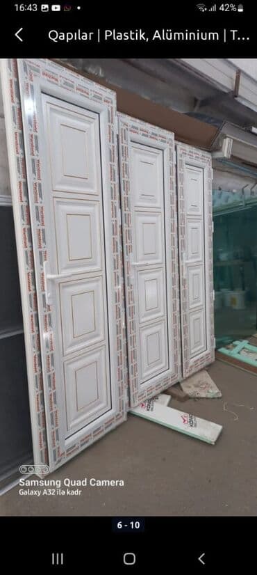 двери на заказ баку: Plastik Naxışlı Hamam Qapıları — 6