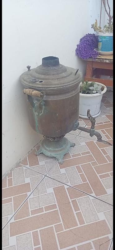 ucuz samavarlar: İşlənmiş Od Samovar, 5 l — 2