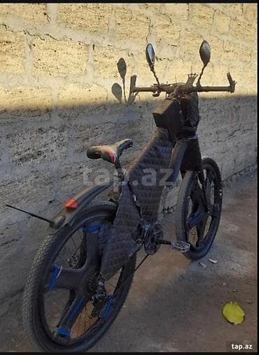 klass velosiped: Velosiped – fərqli dizaynlı şəhər/dağ hibridi - 26" təkərlər, 5 — 3