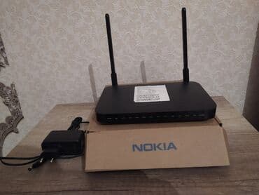 Nokia G-240w-f Gpon Fiber router yenidir işlənməyib