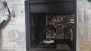 Masaüstü kompüterlər və iş stansiyaları: Gaming/ofis stolüstü kompüter – şüşə yan panel və RGB soyutma Texniki — 6