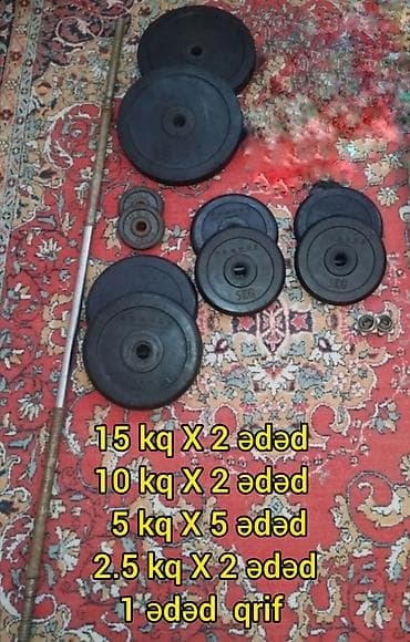 Rezin Qantellər, Çəki: 72 kq, İşlənmiş