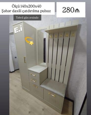 ikinci əl şkaf: Yeni, Dolab-asılqan — 1