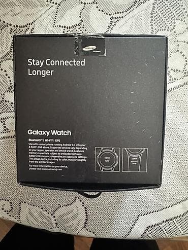 İşlənmiş, Smart saat, Samsung, Suya davamlı, rəng - Qara