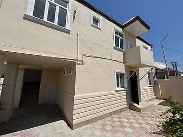 prefabrik ev: İki mərtəbəli fərdi yaşayış evi - Ümumi plan: 2 mərtəbə, birinci — 2