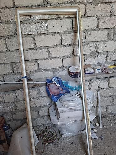seyfi qapi: Ağ rəngli otaq qapısı – komplekt - Material: MDF/Laminit üzlük - — 4