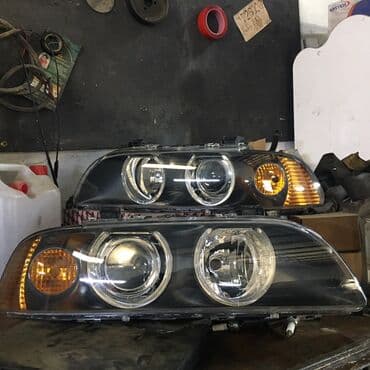 tayota fara: Komplekt, Yaxın və uzaq vuran işıqlar BMW, Orijinal, Almaniya, İşlənmiş — 1