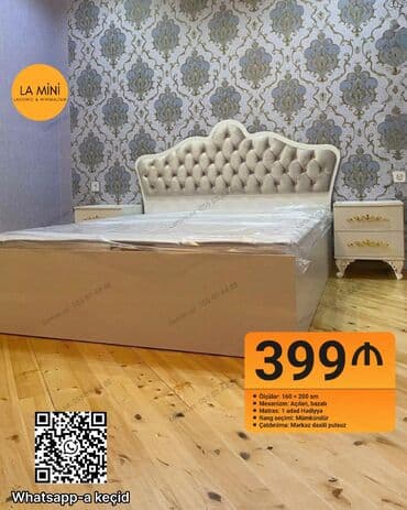 LA MİNİ – Yataq dəsti - Ölçülər: 160 × 200 sm - Mexanizm: açılan lalafo.az -da LA MİNİ – Yataq dəsti - Ölçülər: 160 × 200 sm - Mexanizm: açılan