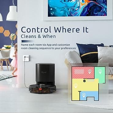 Elektronika: Tozsoran Kyvol Cybovac S31 Robot Vacuum Mop Ağıllı tozsoran 🤖 — 5
