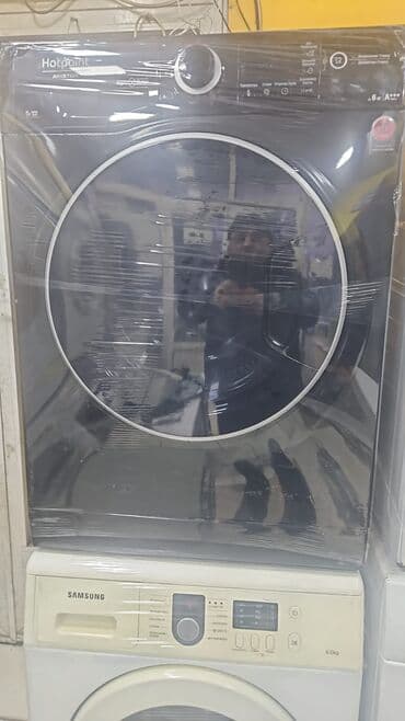 Hotpoint Ariston qurutma maşını - Ön yükləməli, geniş şüşə qapı -