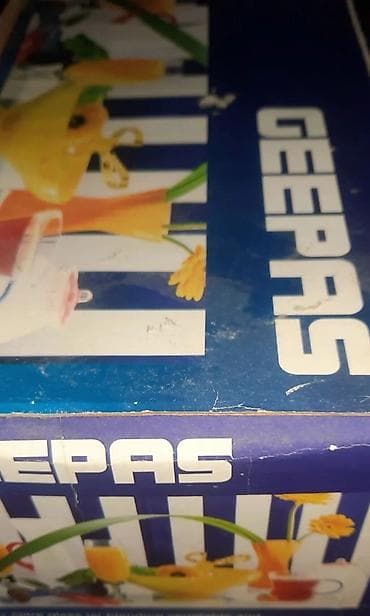 elektrikli mini mikser: Geepas GHM-803G blender – Güc: 500 W (220–240 V, 50/60 Hz) – Şüşə — 3