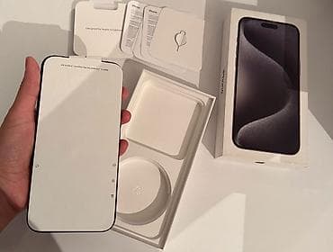 telefon kabrası: IPhone 15 Pro Max, 512 GB, Black Titanium, Face ID — 7