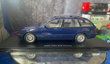 metbex tavan modelleri: Коллекционная модель BMW 530d E39 Touring blue 1997 KK-Scale Scale — 9