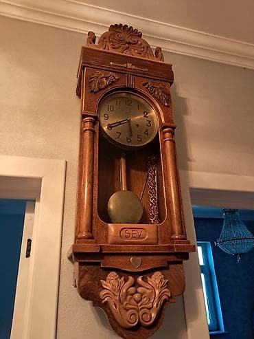 Ev saatları: Divar saatları, Mexaniki, Mayatnik — 2