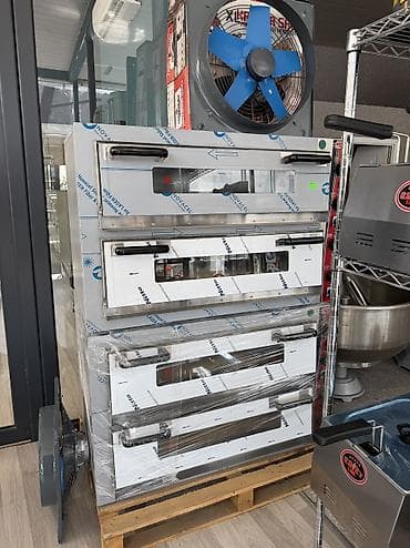 Оборудование для мойки: Электрическая печь, Хлеб, Сладости, Пицца, 2 этажная, Новый — 3