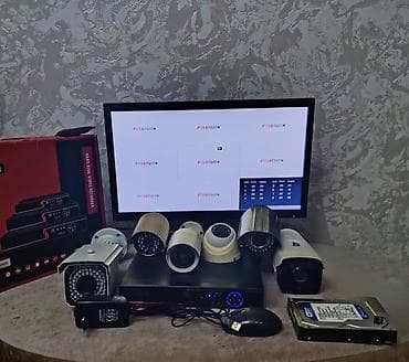 Monitor 20 Ekran DVR 8 çıxışlıdir 6 ədəd kamera Gunduz gecə görüntülü lalafo.az -da Monitor 20 Ekran DVR 8 çıxışlıdir 6 ədəd kamera Gunduz gecə görüntülü