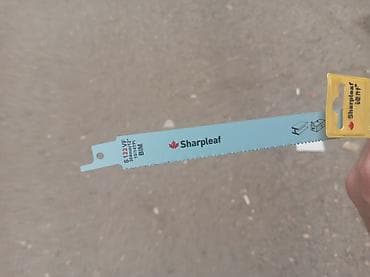 uqlarez misar: Sharpleaf S122VF bımetall (BIM) deşikli reciprok/şaber mişar üçün — 2