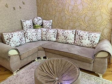 pufik divan: Yeni, Künc divan, Pufik, Bazasız — 3