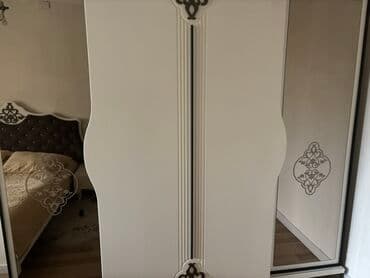 islenmis taxtalar: İkinəfərlik çarpayı, Dolab, İşlənmiş — 2