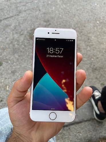IPhone 7, 128 GB, Rose Gold, Barmaq izi — 2