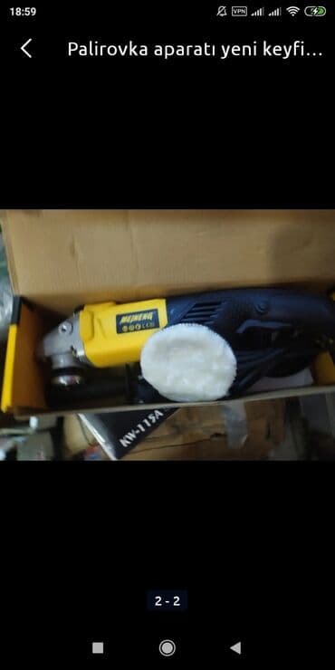 pol yonan aparat: Yeni Cilalama, polirovka aparatı — 2