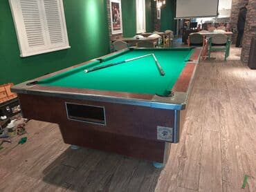 nerd taxta satisi: Pul stolu 8 fut Amerikan pul stolu satilir Qara mermerden.temiz — 3