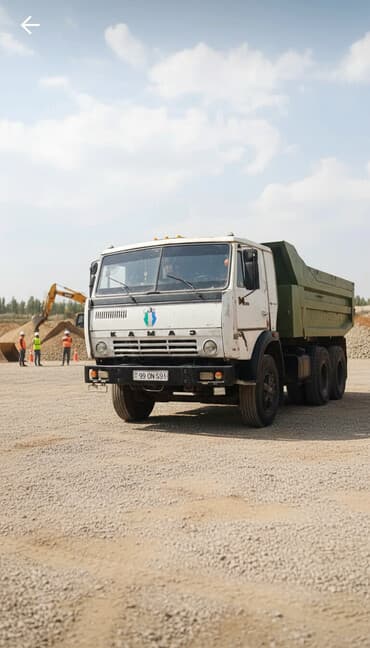 xanımlar ucun maşınlar: KAMAZ 55111 üçoxlu damperli yük maşını Xüsusiyyətlər: - — 3
