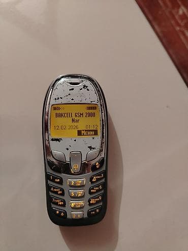 Klassik düyməli mobil telefon Siemens A55 - Şəbəkə: BAKCELL GSM 2000 — 1