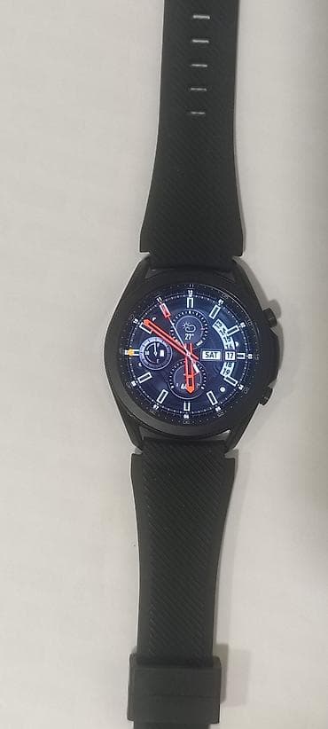 kisi qol saat: Samsung watch 3 Ideal vəziyətdədir az işlənib çizgi yoxdur — 1